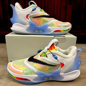 Nike Adapt BB 2.0 White/Black-Multi-Color 10.5